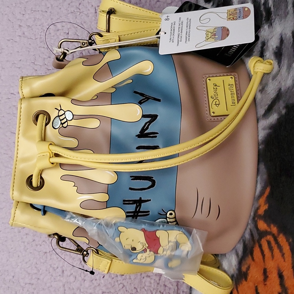 Winnie the Pooh 95th Anniversary Celebration Honeypot Bucket Backpack